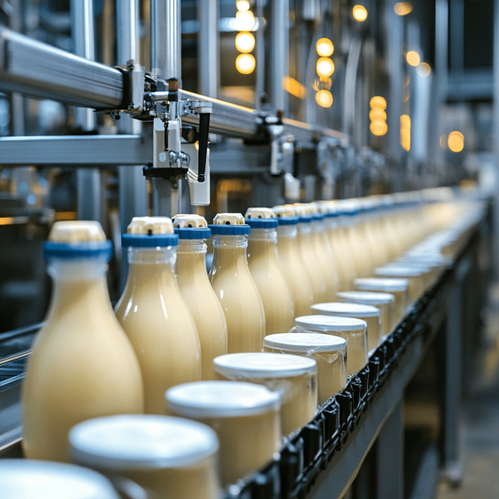 萊敦機械助力某大型乳制品加工企業合作案例